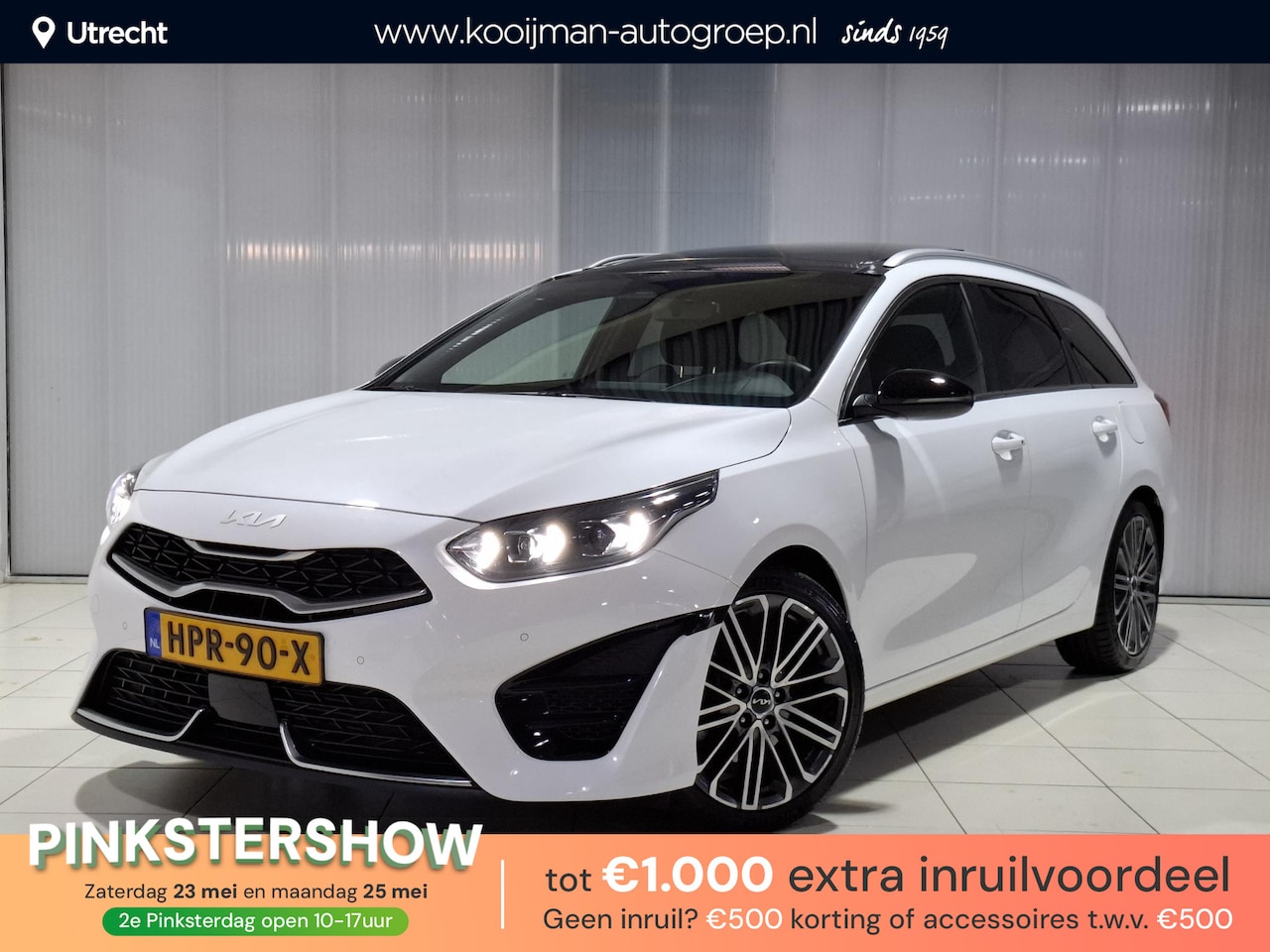 Kia Cee'd Sportswagon - Ceed 1.5 T-GDi GT-PlusLine AUTOMAAT, Stoel en stuur verwarming. - AutoWereld.nl