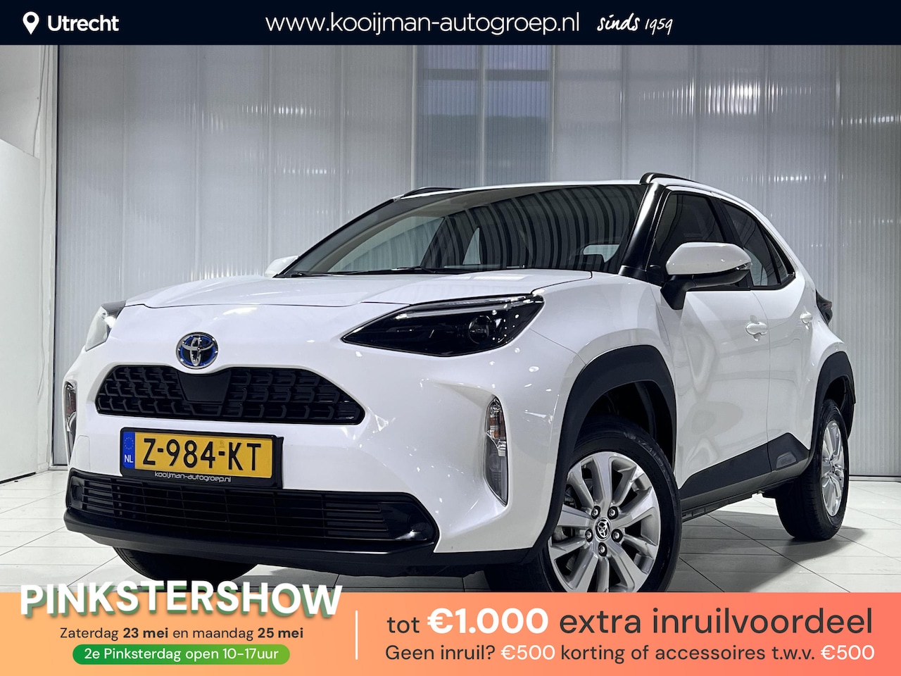 Toyota Yaris Cross - 1.5 Hybrid Active Navigatie Apple CarPlay/Android Auto, adaptieve cruise control, achterui - AutoWereld.nl