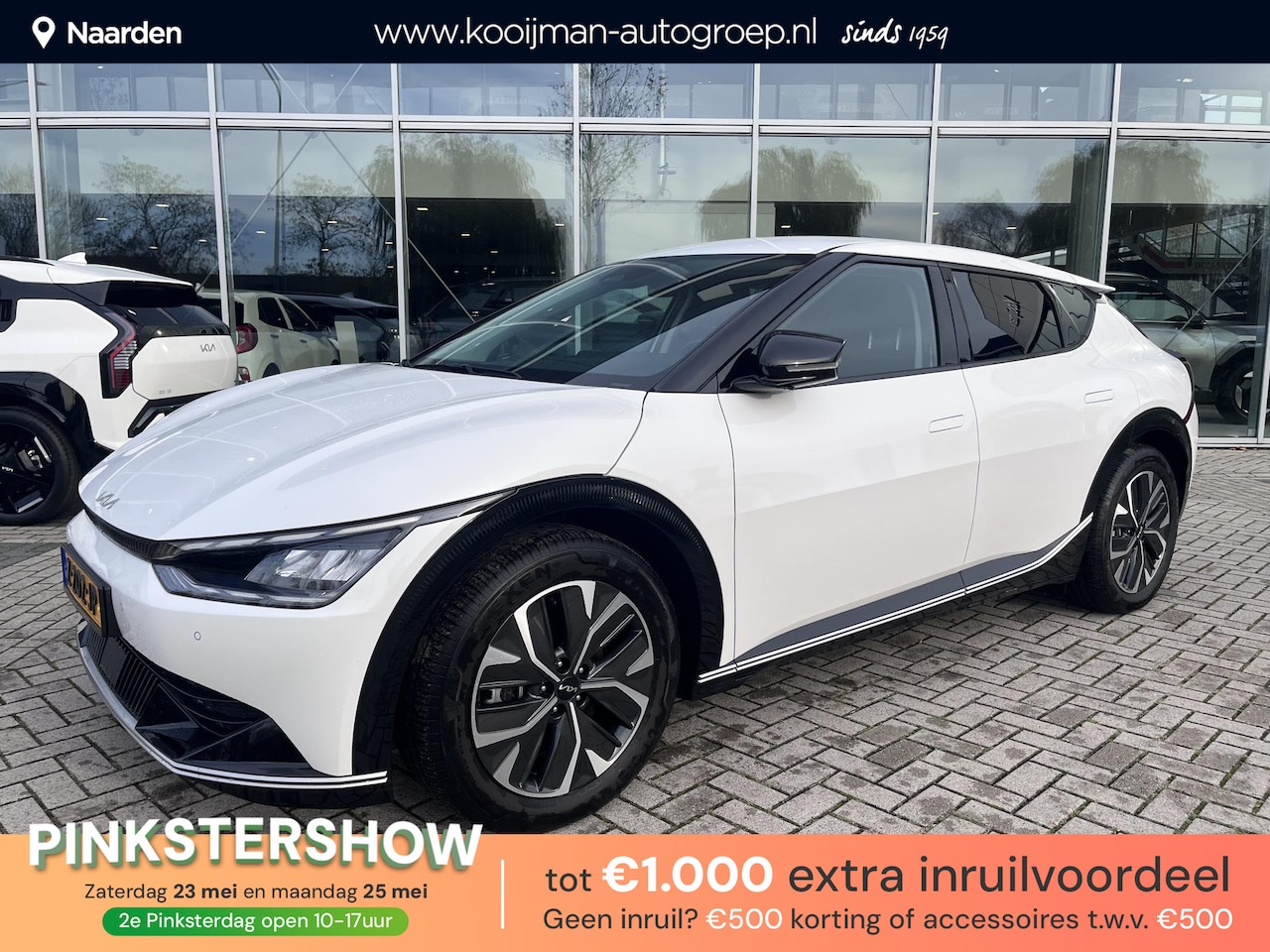 Kia EV6 - Plus 77.4 kWh | BTW | Stoel en Stuurverwarming | Elektrische stoelen incl. geheugenfunctie - AutoWereld.nl
