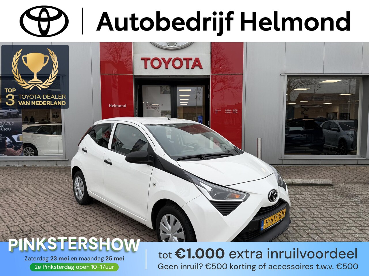 Toyota Aygo - 1.0 VVT-i x-fun Eerste eigenaar | lage kilometerstand | Airco - AutoWereld.nl