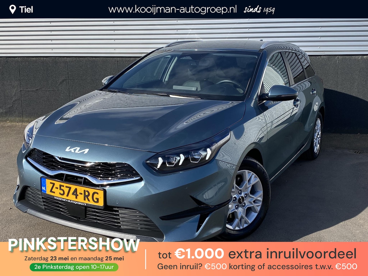 Kia Cee'd Sportswagon - Ceed 1.0 T-GDi DynamicPlusLine Navigatie, Dodehoek detectie, Stoel- & stuurwielverwarming, - AutoWereld.nl