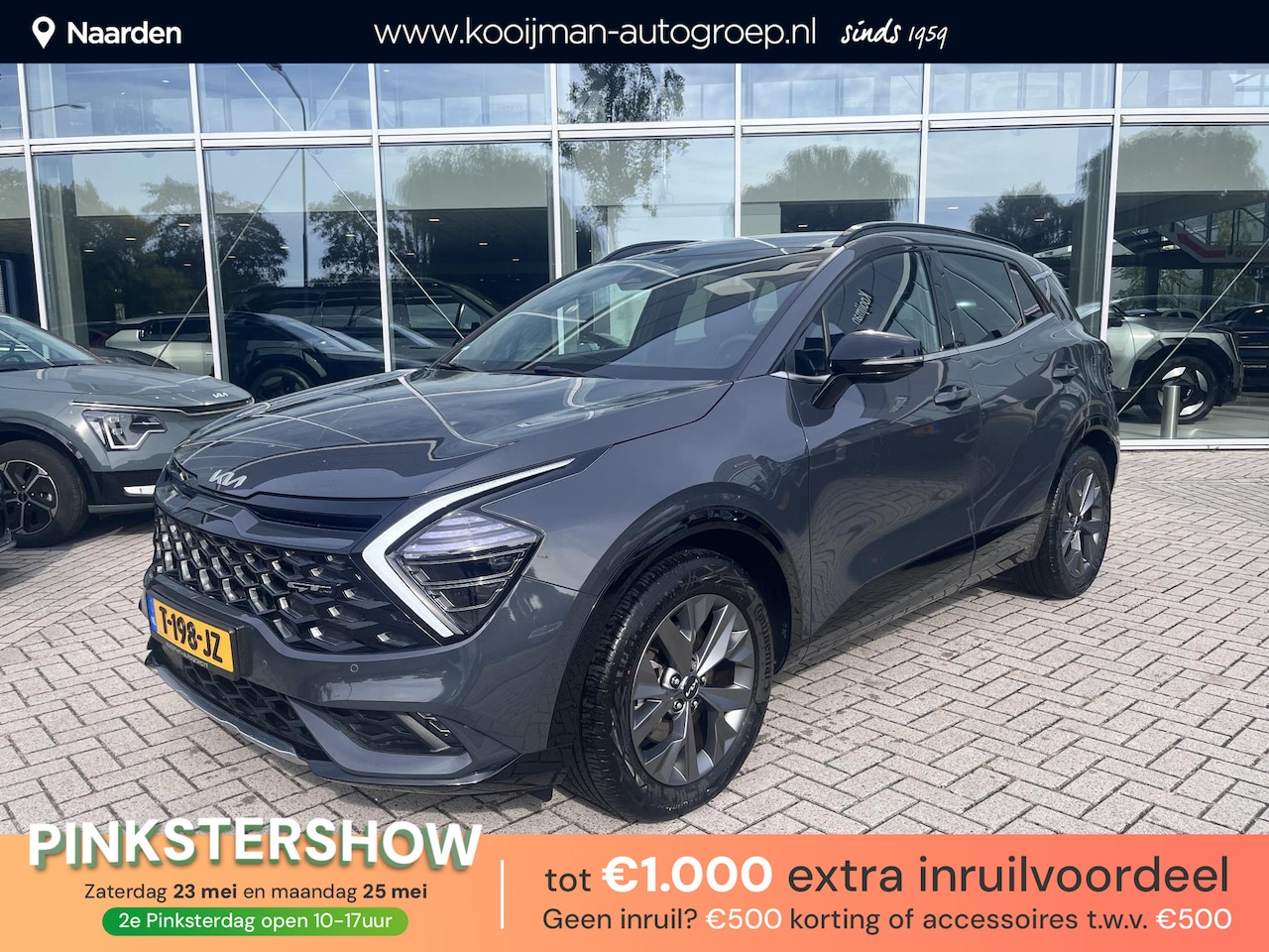 Kia Sportage - 1.6 T-GDi Hybrid GT-Line Schuifdak|Lmv|Stoelverwarming|Nieuw geleverd!! Dealer onderhouden - AutoWereld.nl