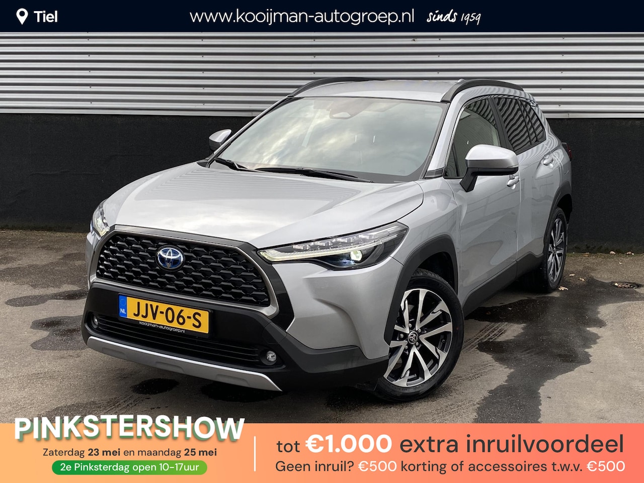 Toyota Corolla Cross - Hybrid 200 Dynamic Navigatie Apple CarPlay/Android Auto, keyless, achteruitrij camera, dra - AutoWereld.nl