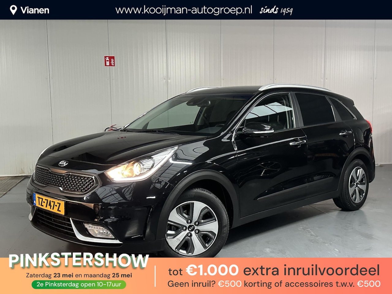 Kia Niro - 1.6 GDi Hybrid Dynamicline + Trekhaak - AutoWereld.nl