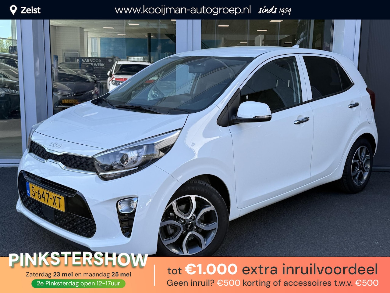 Kia Picanto - 1.0 DPi DynamicPlusLine | Navigatie | Achteruitrijcamera | Android Auto | Apple Carplay | - AutoWereld.nl