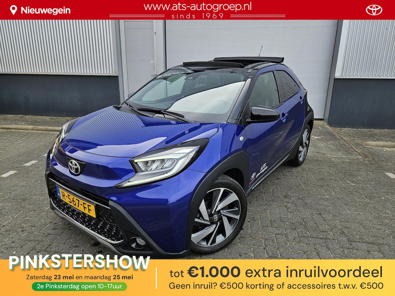 Toyota Aygo X - 1.0 VVT-i MT Envy | Cabrio vouwdak | 19.000 km | Nieuwstaat | Apple Carplay/Android Auto | - AutoWereld.nl
