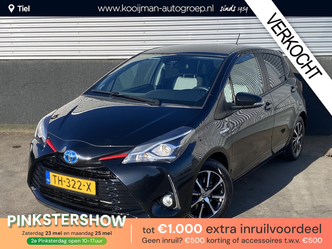 Toyota Yaris - 1.5 Hybrid Design Sport Trekhaak, sportief, achteruitrij camera, cruise control, nette Ned - AutoWereld.nl