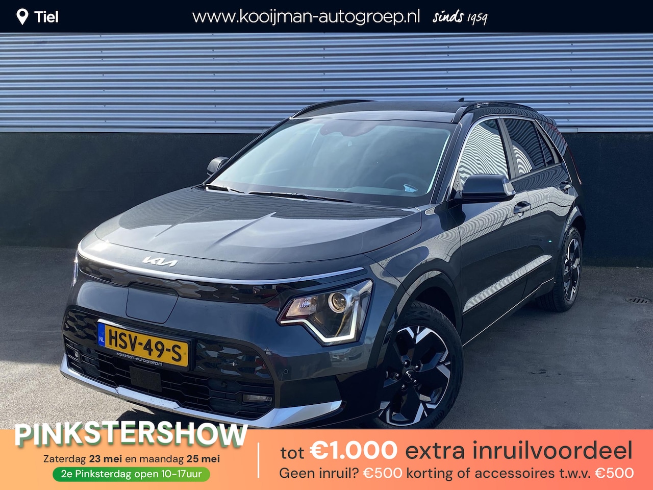 Kia Niro EV - Light Advanced 64.8 kWh Nederlandse auto, stoel- & stuurverwarming, navigatie, Apple CarPl - AutoWereld.nl