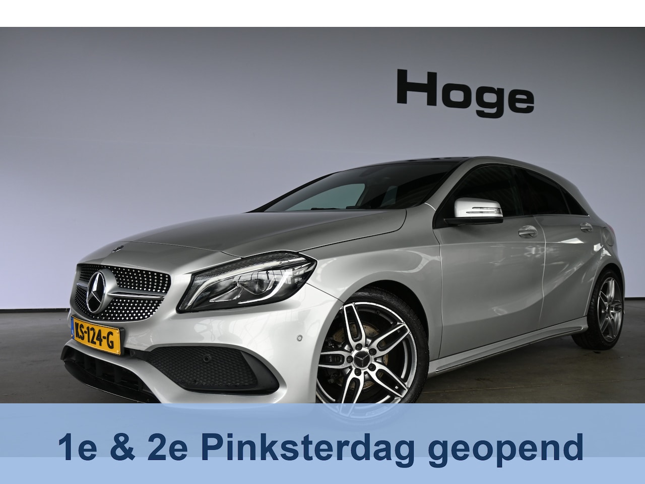 Mercedes-Benz A-klasse - 160 Ambition AMG Automaat Navigatie LED Rijklaaprijs Inruil Mogelijk! - AutoWereld.nl