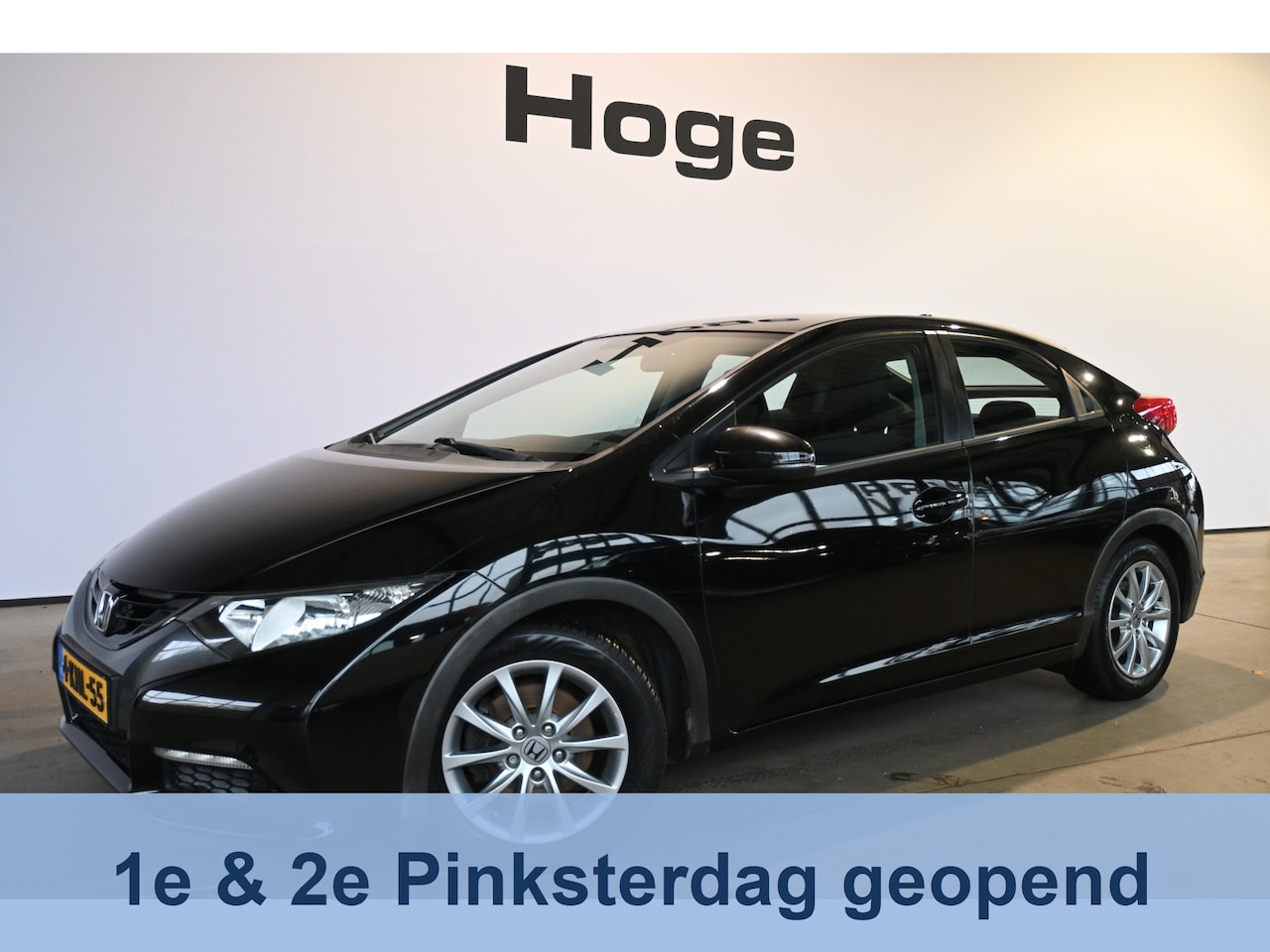 Honda Civic - 2.2D Comfort Clima Navigatie Lichtmetaal Goed Onderhouden! Inruil Mogelijk! - AutoWereld.nl