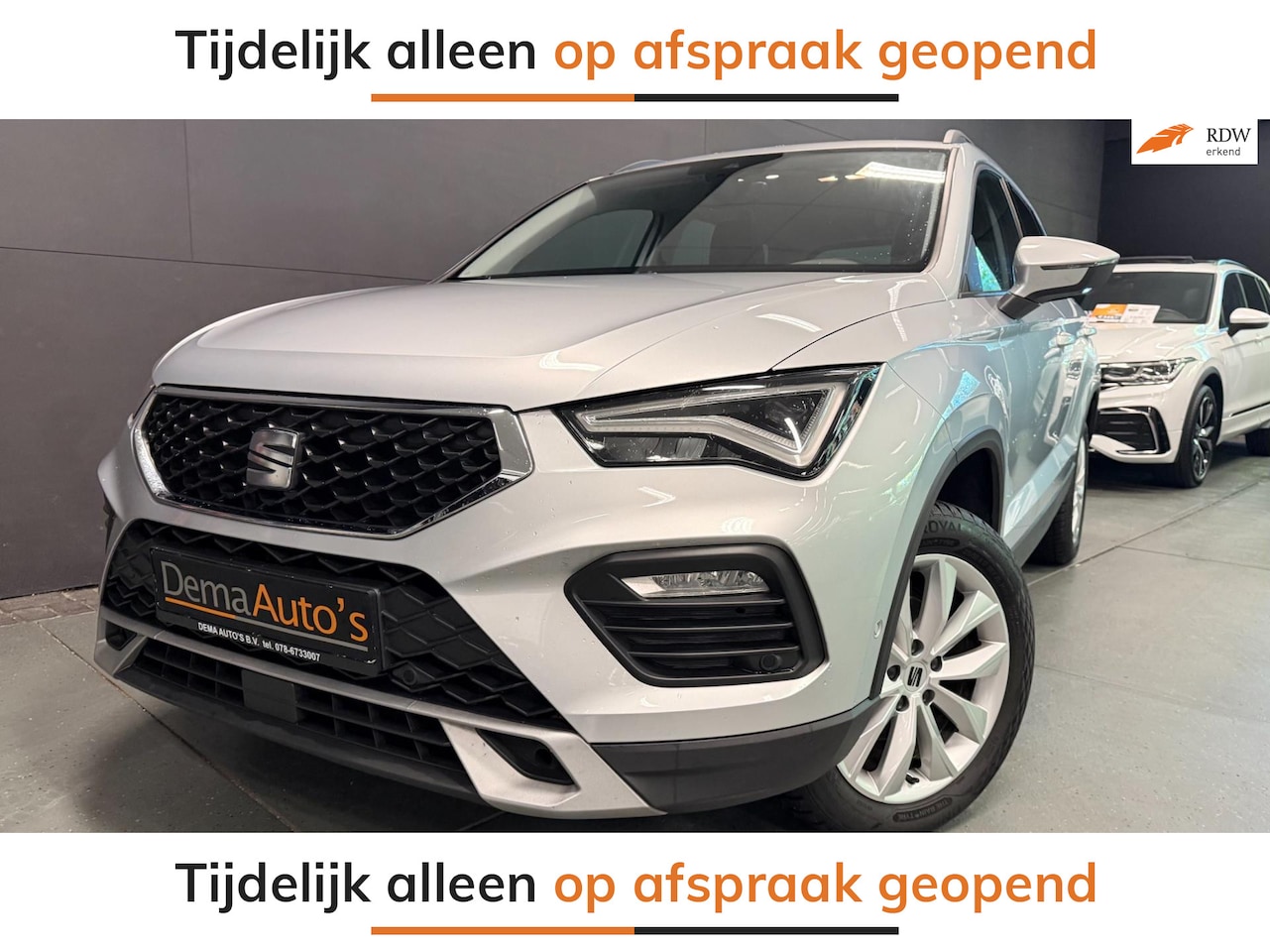 SEAT Ateca - 1.0 TSI Style Business Intense NAVI/CAM/PDC/CRUISE/LED/DAB/CARPLAY/// - AutoWereld.nl