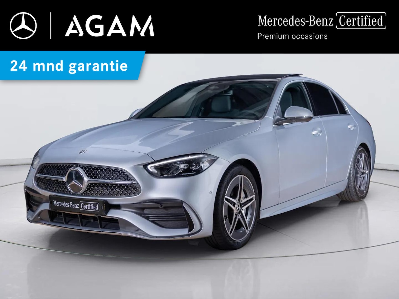 Mercedes-Benz C-klasse - Limousine 180 Star Edition AMG Line Panorama dak - AutoWereld.nl