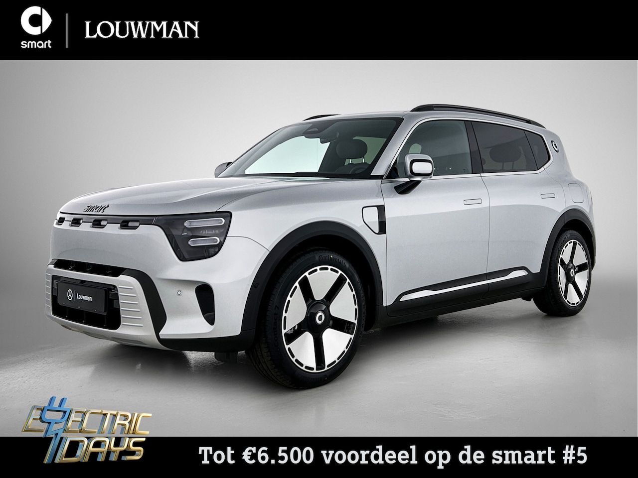 Smart #5 - Premium 100 kWh | Duoleer | Adapt. cruise control | Sennheiser®-audiosysteem | 360°-camer - AutoWereld.nl