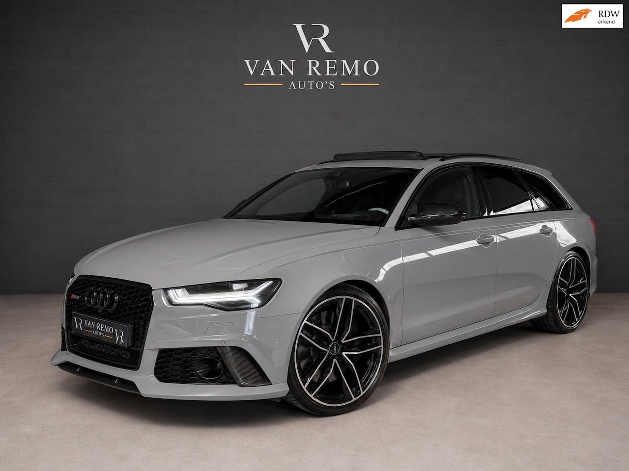 Audi A6 Avant - 4.0 TFSI RS 6 quattro performance 605pk Pro Line Plus |Carplay|Pano|Hud|21''|Nardo| - AutoWereld.nl