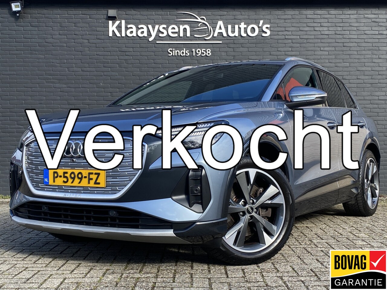 Audi Q4 e-tron - 40 Launch Edition Advanced Plus 77 kWh | 1e eigenaar | navigatie | trekhaak | sportstoelen - AutoWereld.nl
