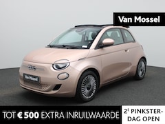 Fiat 500 C - 500e 42 kWh Icon | Climate Control / ECC | Open dak schuif | Licht metalen velgen 16 inch