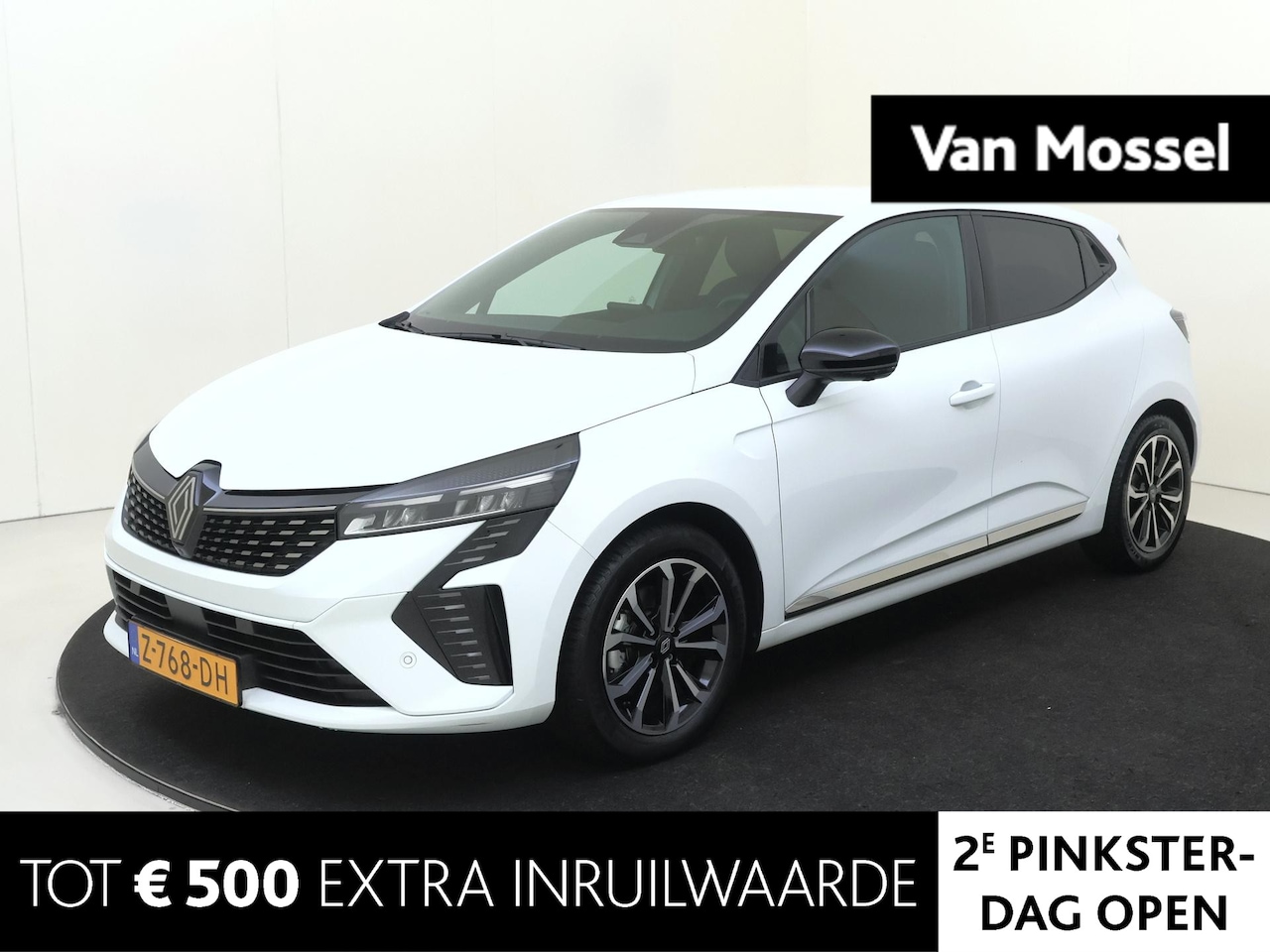 Renault Clio - 1.6 E-Tech Full Hybrid 145 PK techno | Automaat | Navigatie | Airco | Parkeersensoren Voor - AutoWereld.nl