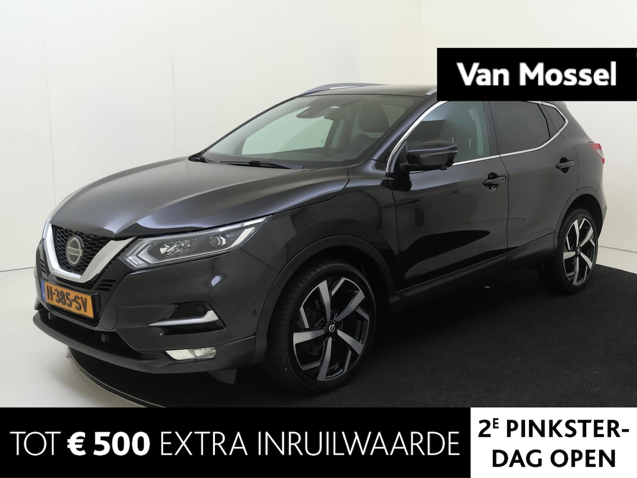 Nissan Qashqai - 1.3 DIG-T Tekna airco automatisch | Apple Carplay/Android Auto | cruise control adaptief | - AutoWereld.nl