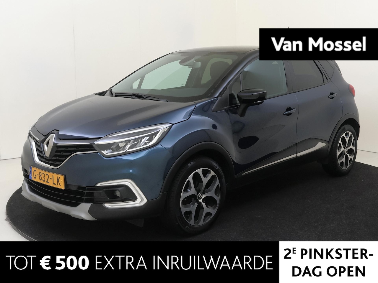Renault Captur - 0.9 TCe 90 PK Intens Navigatie | Airco | Parkeercamera | Parkeersensoren Voor & Achter | - AutoWereld.nl