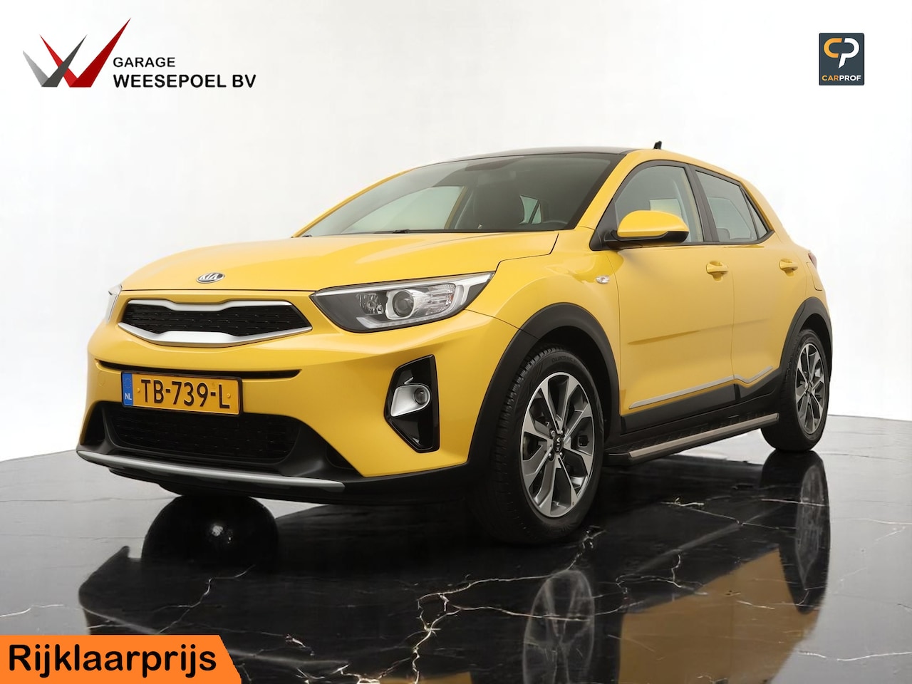 Kia Stonic - 1.0 T-GDi 120PK ComfortPlusLine Navigator - Navigatie - Camera - Treeplanken - Seat Wear b - AutoWereld.nl