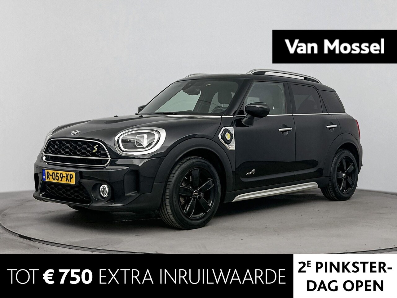 MINI Countryman - Mini 1.5 Cooper S E ALL4 Classic 220PK | Automaat | Zwarte Lichtmetalen Velgen | Navigatie - AutoWereld.nl