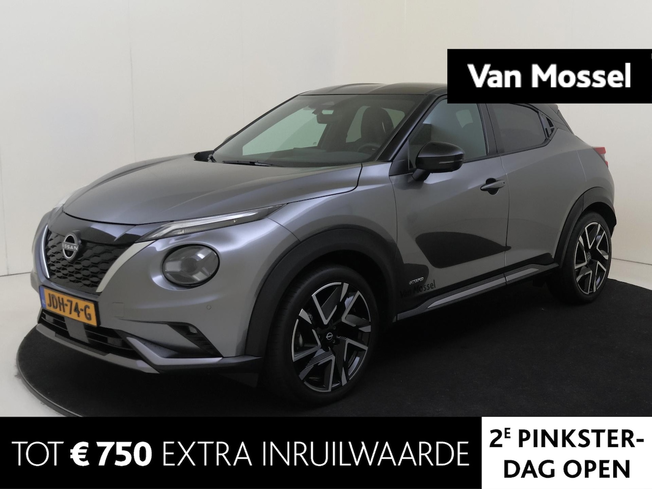 Nissan Juke - 1.6 Hybrid N-Design Stoelverwarming | Technology pack | Metallic lak - AutoWereld.nl