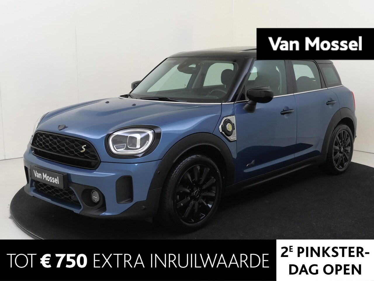 MINI Countryman - Mini 1.5 Cooper SE ALL4 224Pk | Panoramisch Glazen Schuif-/Kanteldak | Head-up Display | P - AutoWereld.nl