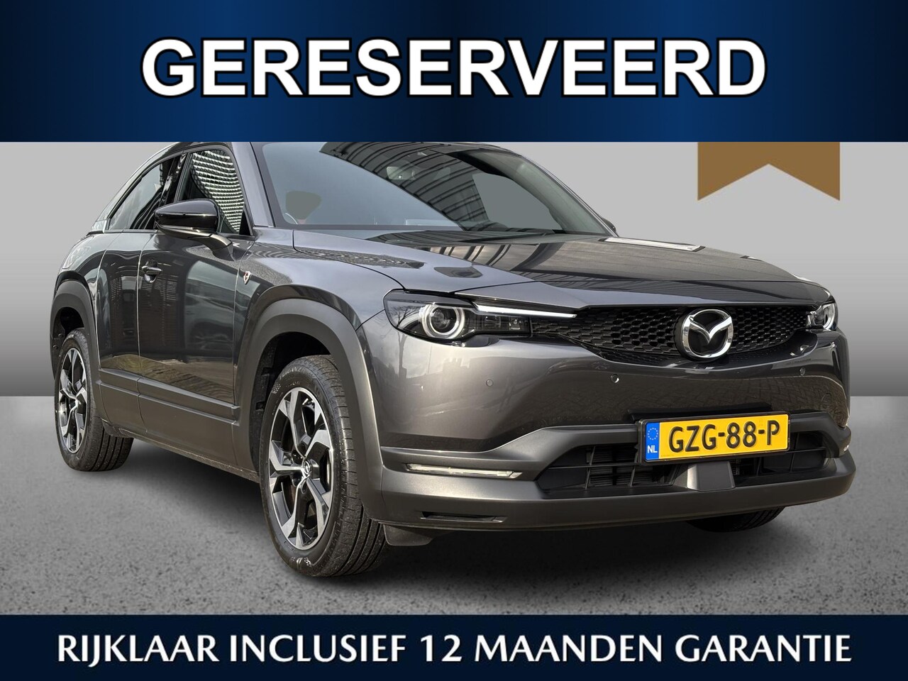 Mazda MX-30 - e-SkyActiv R-EV 170 Makoto /Elektrisch rijden!/PHEV/Keyless/ECC/CarPlay/Urban/ - AutoWereld.nl