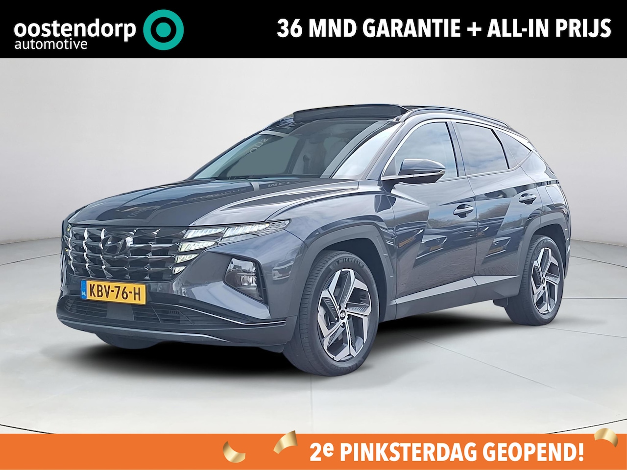 Hyundai Tucson - 1.6 T-GDI HEV Premium Sky | Panoramisch schuif/kantel dak | Apple Carplay/Android Auto | S - AutoWereld.nl