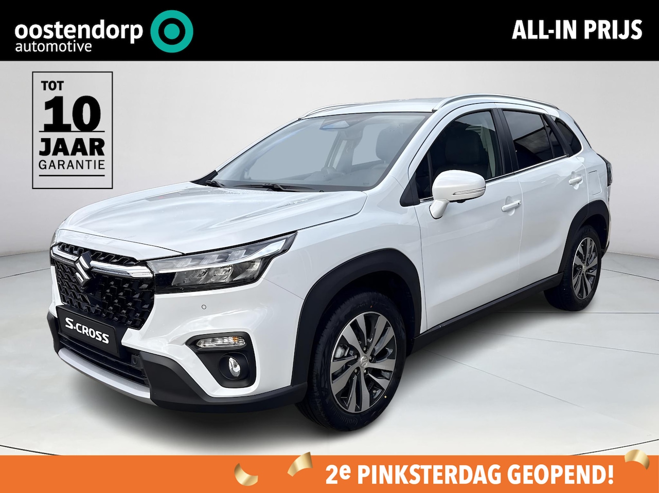 Suzuki S-Cross - 1.4 Boosterjet Style Smart Hybrid **NIEUWE AUTO/ DIRECT LEVERBAAR** - AutoWereld.nl