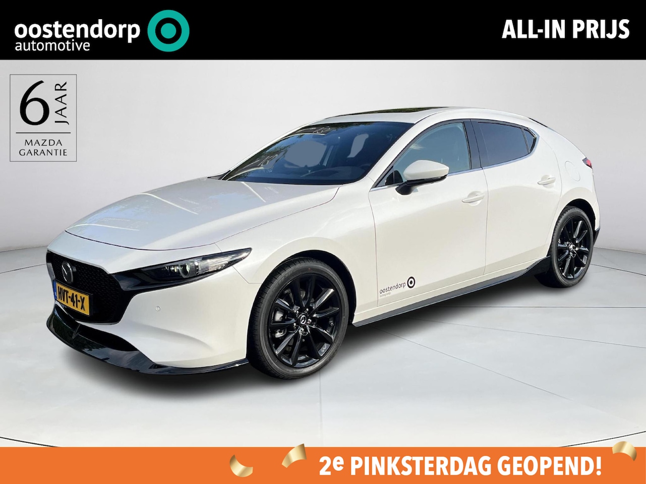 Mazda 3 Sport - 2.0 e-SkyActiv-X M Hybrid 186 Takumi | Apple CarPlay/Android auto | Sport pakket | Sunroof - AutoWereld.nl