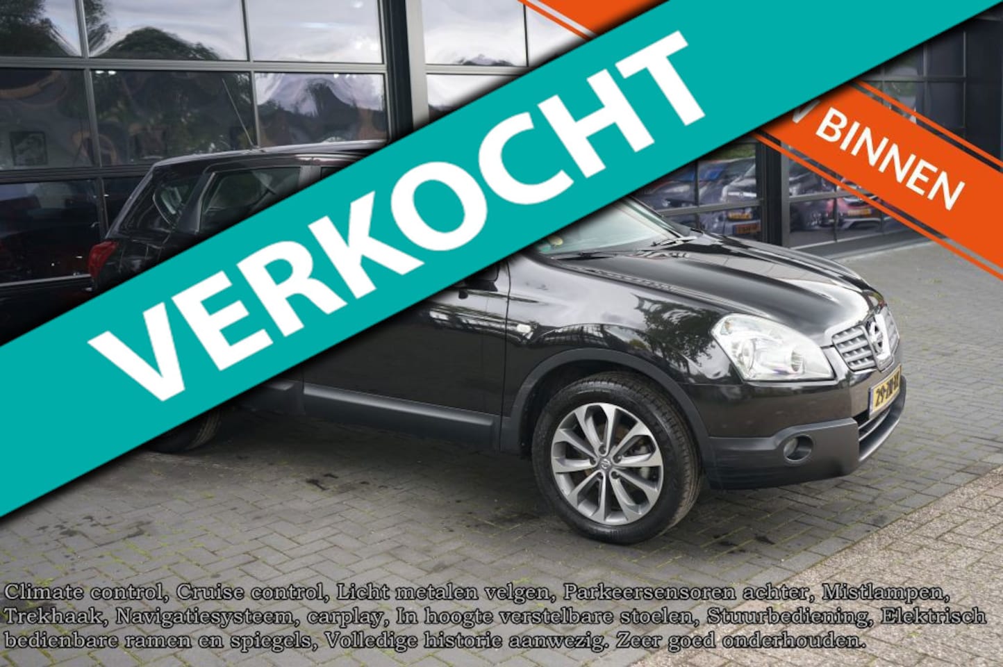 Nissan Qashqai - 2.0 Tekna Pack 2.0 Tekna Pack, Clima, Navi, Pdc, Trekhaak, Panodak - AutoWereld.nl