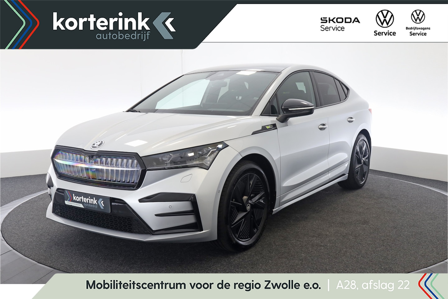 Skoda Enyaq Coupé iV - 80 RS | Trekhaak | Head-up | CANTON - AutoWereld.nl