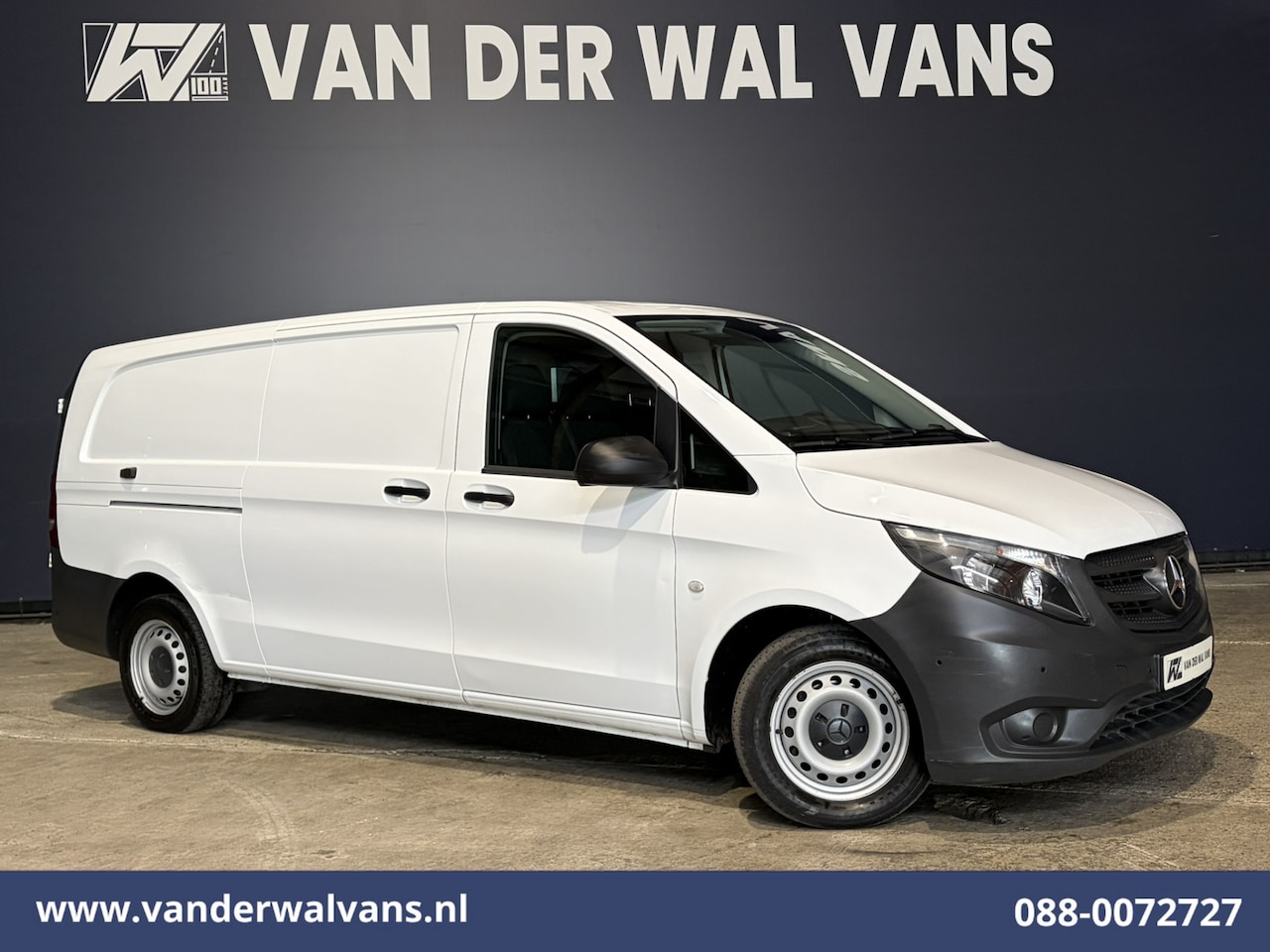Mercedes-Benz Vito - 116 CDI 164pk L3H1 Euro6 Airco | Camera | Navigatie | Apple Carplay Cruisecontrol, Android - AutoWereld.nl