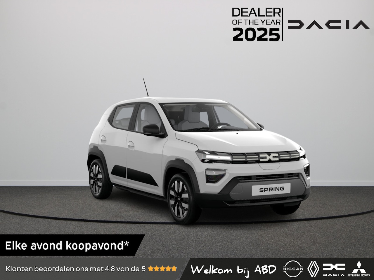 Dacia Spring - Expression Electric 70 | Cruise Control met snelheidsbegrenzer | LED dagrijverlichting | P - AutoWereld.nl