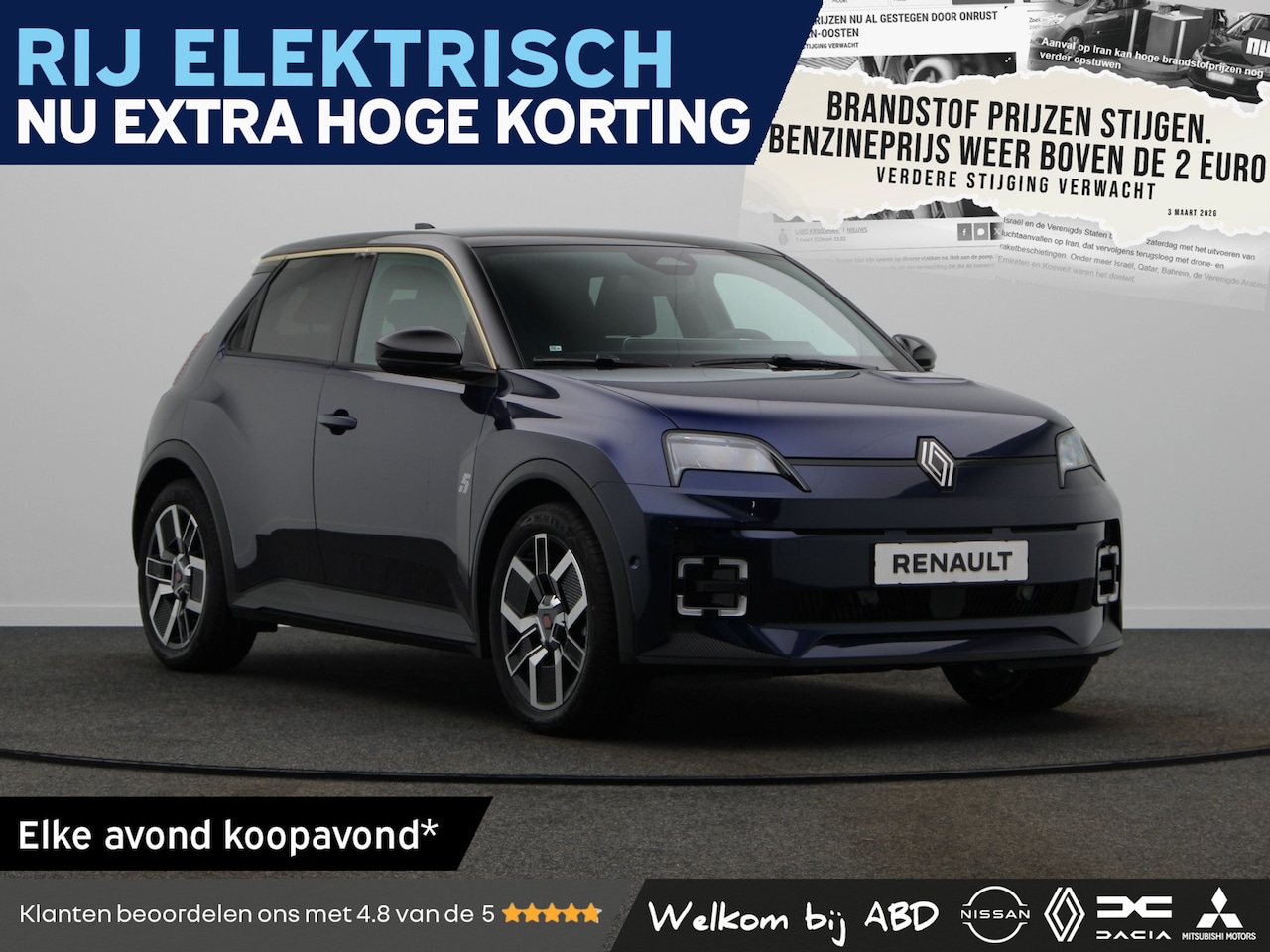 Renault 5 - Techno Urban range | Achteruitrijcamera | ISOFIX-bevestigingssysteem voor kinderzitjes op - AutoWereld.nl