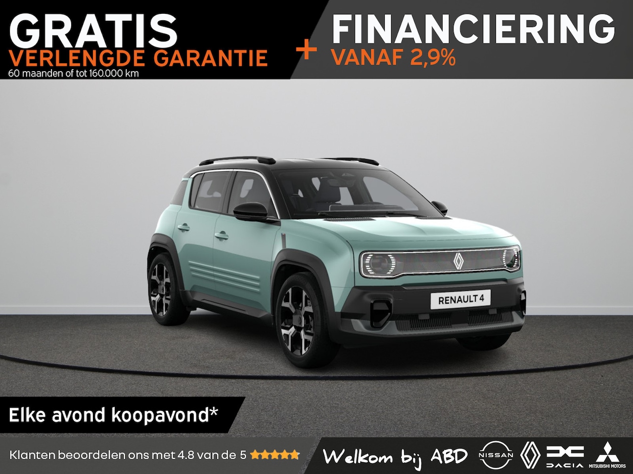 Renault 4 - Techno Comfort range | Achteruitrijcamera | Elektronisch geregelde airconditioning | Full - AutoWereld.nl