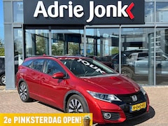 Honda Civic Tourer - 1.8 Elegance | AUTOMAAT | TREKHAAK | ACHTERUITRIJCAMERA | PARKEERSENSOREN | NAVIGATIE | CR