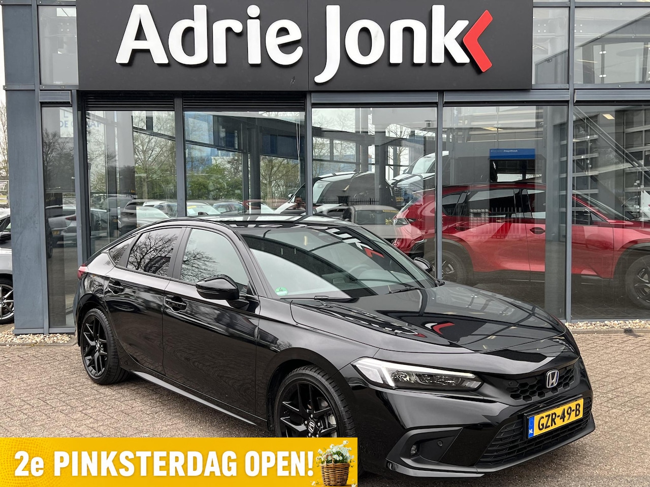 Honda Civic - 2.0 e:HEV Sport | FULL HYBRID | APPLE + ANDROID AUTO | AUTOMAAT | 18 INCH | ADAPTIVE CRUIS - AutoWereld.nl
