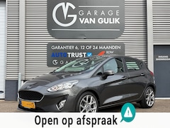 Ford Fiesta - 1.0 EcoBoost 101PK Automaat, CarPlay, Clima, Cruise, Isofix, ElektrRamen+Spiegels, Stoel+S