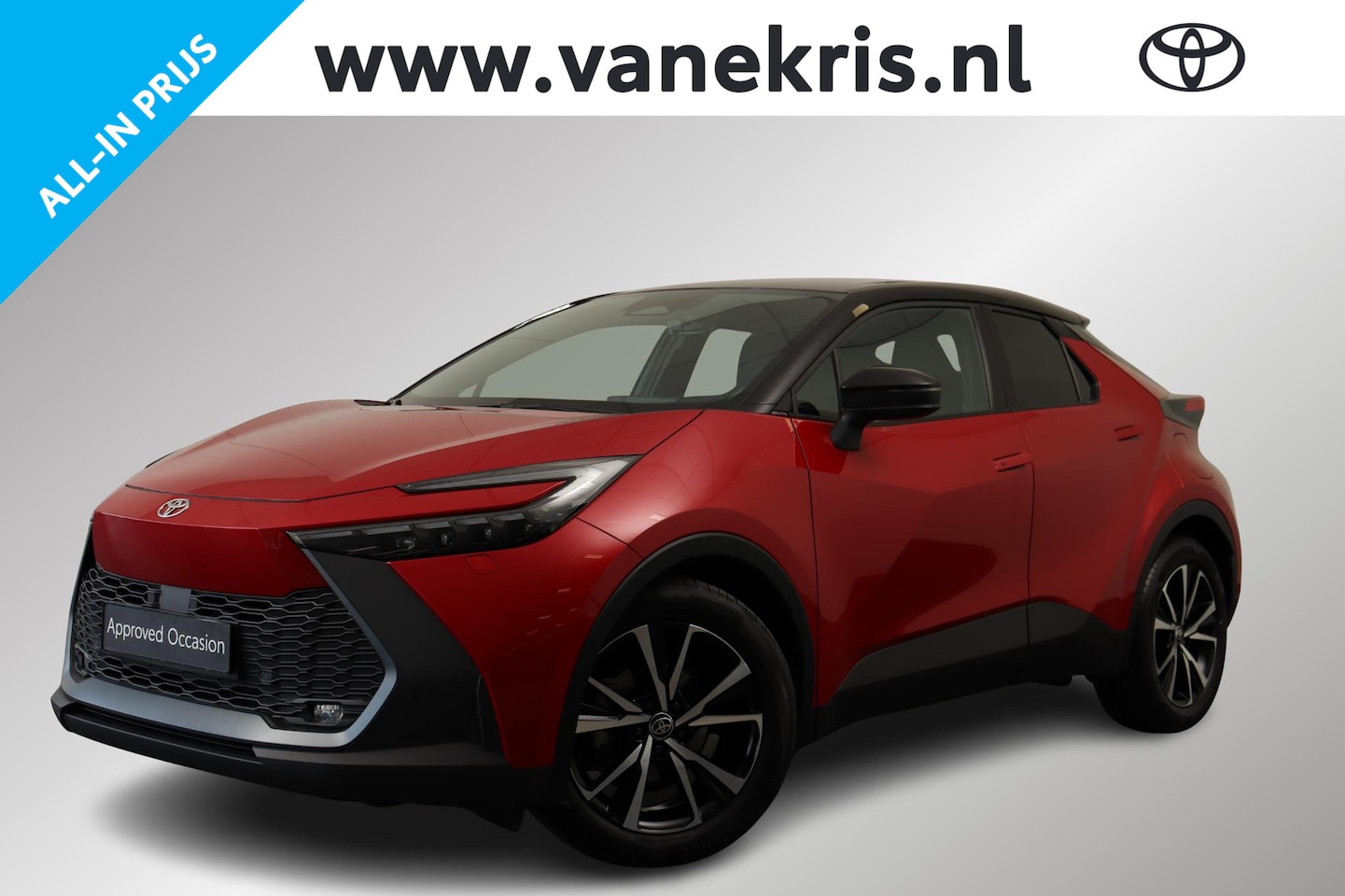 Toyota C-HR - 1.8 Hybrid 140 First Edition Limited , Stoel-, Voorruit- & Stuurverwarming - AutoWereld.nl