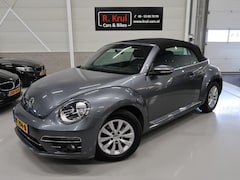Volkswagen Beetle Cabriolet - 1.2 TSI Design Airco-ecc Stoelverwarming Navigatie Sportvelgen PDC Windscherm Boekjes aanw