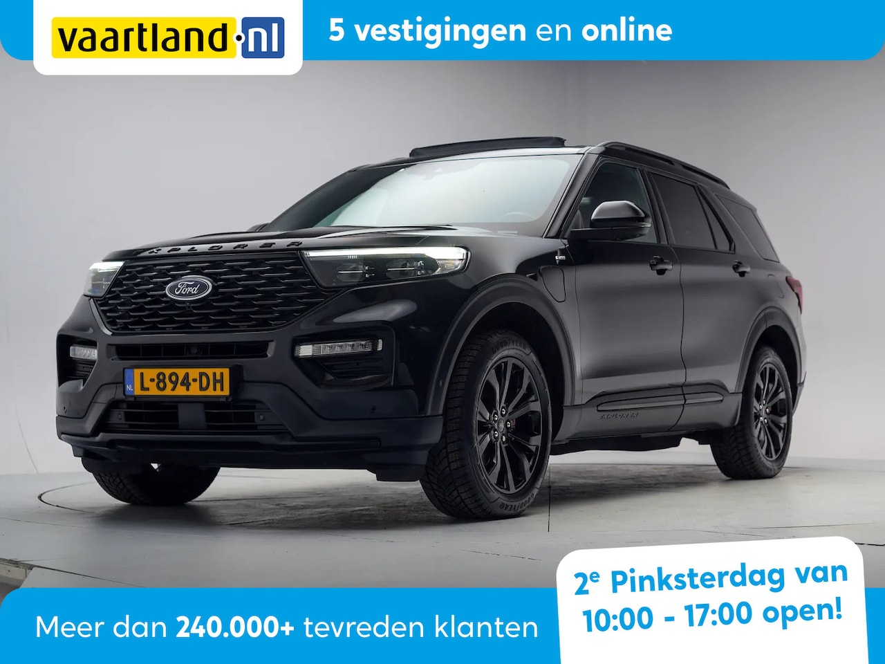 Ford Explorer - 3.0 V6 EcoBoost PHEV ST-Line Aut. [ Panoramadak B&O 360°Cam Leder ] - AutoWereld.nl
