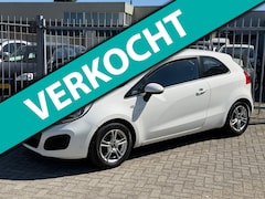 Kia Rio - 1.2 CVVT Comfort Pack 86PK NL AUTO NAP NAVI l Airco l MTF-STUUR l LMV NIEUWE KOPPELING-APK