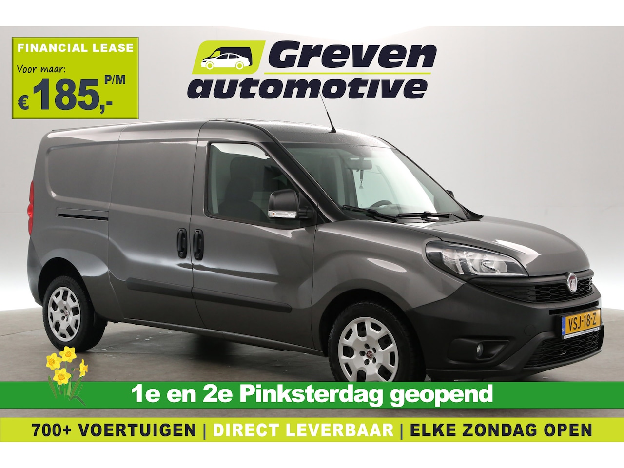 Fiat Doblò - 1.6 MJ 100PK L2H1 Maxi | Airco | 2xSchuifdeur | Elektrpakket - AutoWereld.nl