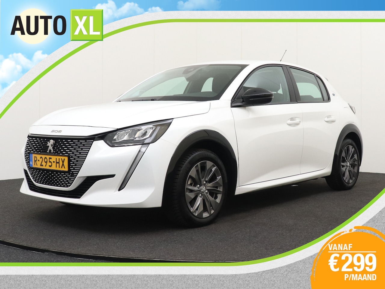 Peugeot e-208 - EV 50 kWh (95%SOH) Navi Climate Park.Sens LED 16'LMV - AutoWereld.nl