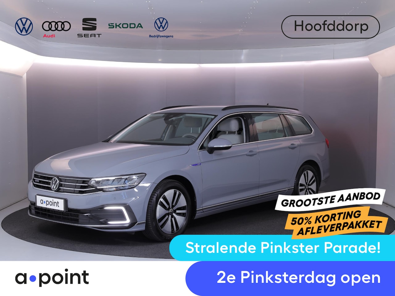 Volkswagen Passat Variant - 1.4 TSI PHEV GTE Business 218 pk Automaat (DSG) | SOH 91% | Navigatie | Trekhaak (wegklapb - AutoWereld.nl