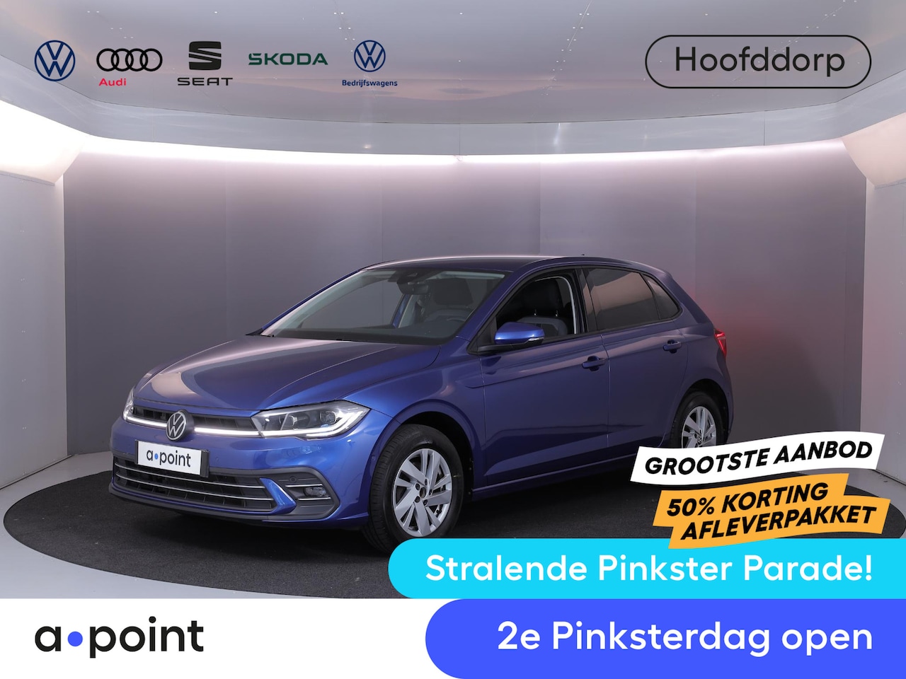 Volkswagen Polo - 1.0 TSI Style 110 pk Automaat (DSG) | Navigatie via App | Parkeersensoren (Park assist) | - AutoWereld.nl