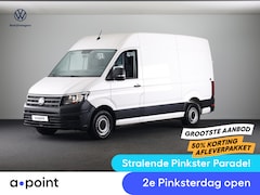 Volkswagen Crafter - 35 2.0 TDI L3H2 140 PK | Navigatie via app | Bijrijdersbank | Airco | Side Assist | Inklap