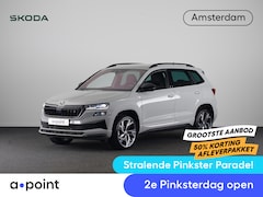 Skoda Karoq - 1.5 TSI ACT Sportline Business 150pk | Wegklapbare trekhaak | Navigatie via APP | Verlengd